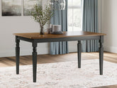 J&M Furniture - Ashley Furniture - Owingsville Dining Table - Rectangular Dining Room Table - D580-25